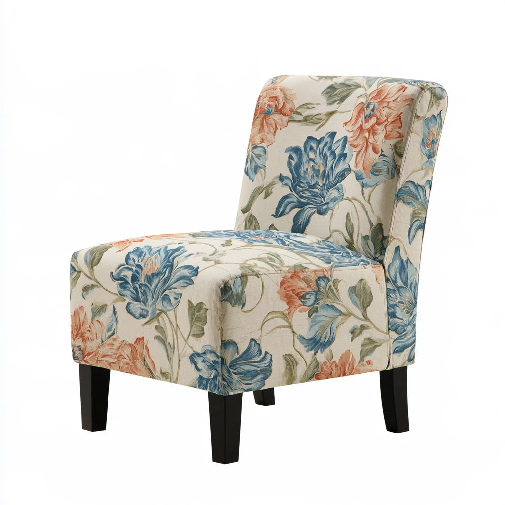 Modern gray accent armchair by theentryandexit with a sleek design, perfect for living room or home decor.